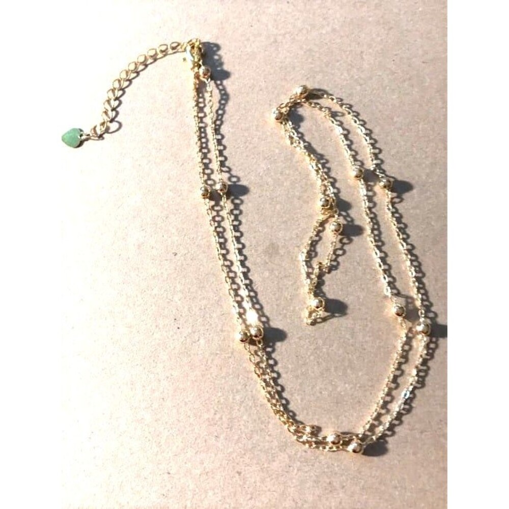 Very Pretty Gold Ball Chain - Available in 18 inch or 24 inch